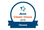 Avvo Clients Choice - Divorce