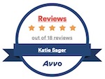 Avvo - Reviews badge