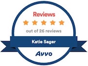 Avvo - Reviews badge