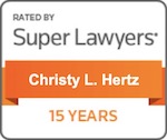 15 Years Super Lawyers Badge